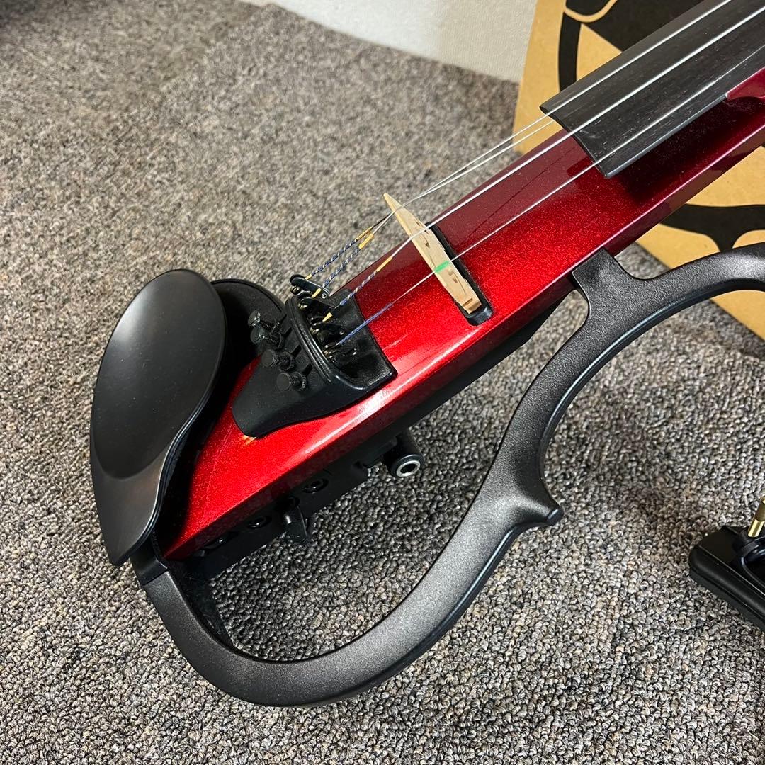 A27 極美品！YAMAHA✨サイレント バイオリン 赤 新生活応援！