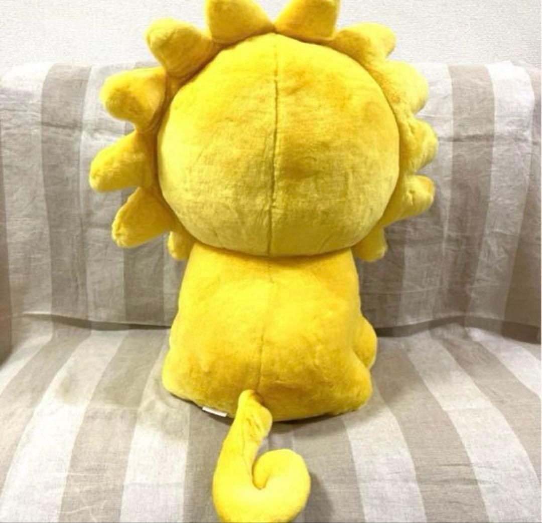 廃番品　特大60cm ブルーナファミリーライオン　ぬいぐるみ　セキグチ製　2L