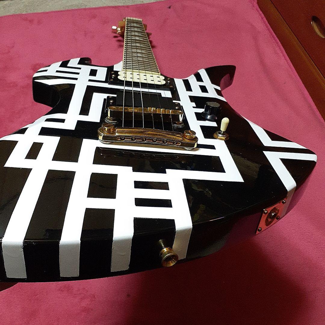 ②【良・美品】Gラインペイント。hide/布袋モデル。モッキンバードエレキギター