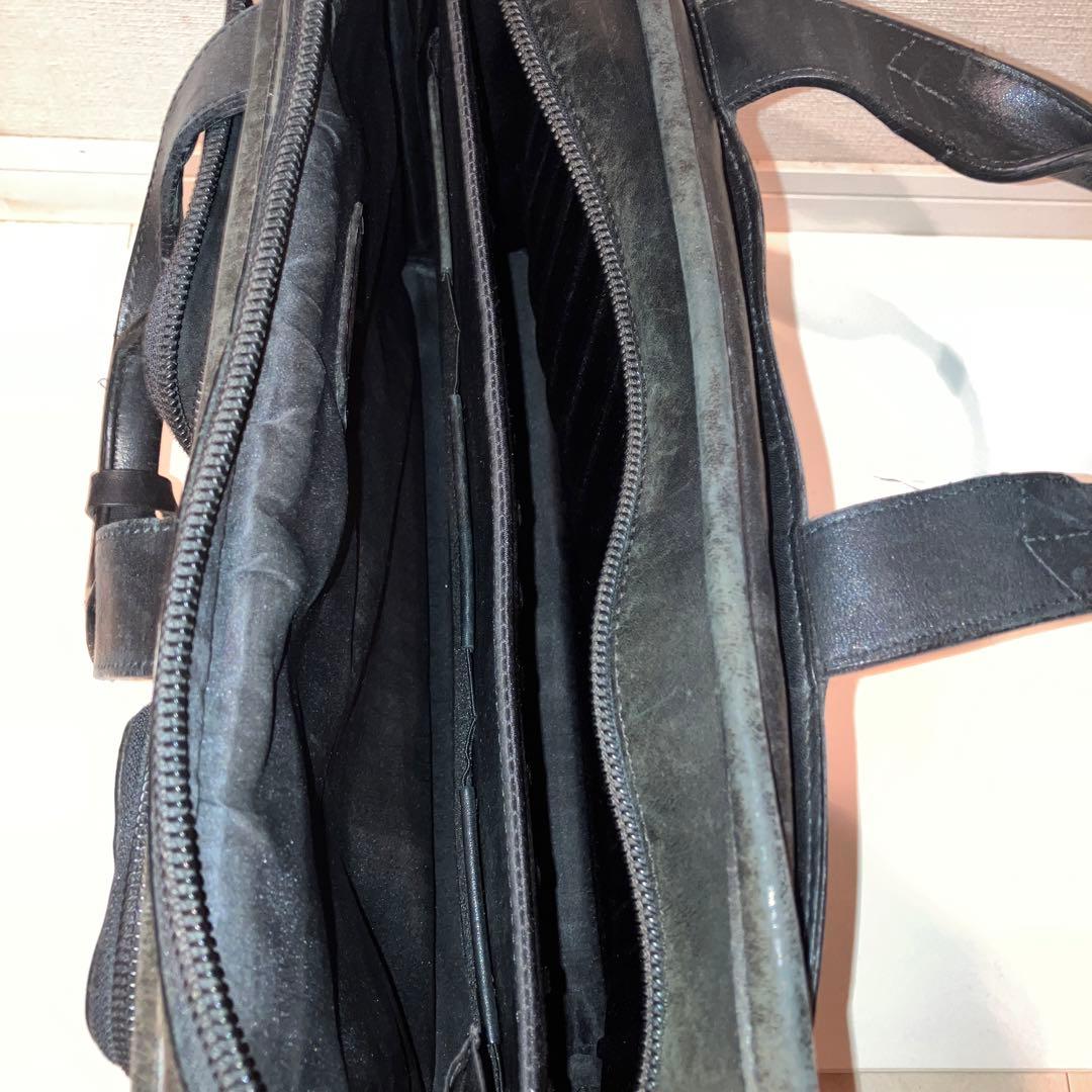 TUMI バッグ 黒　本革