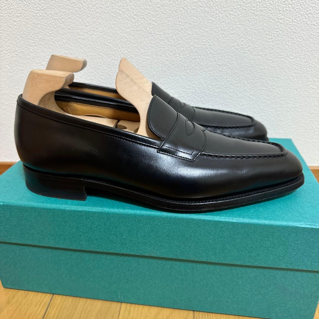EDWARD GREEN ローファー　ブラックカーフPIMLICO