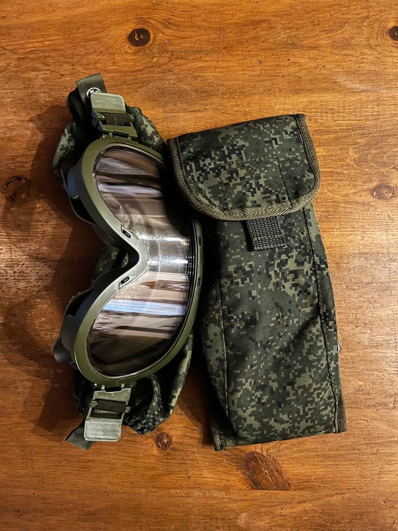 ロシア軍 6B50ゴーグル 収納ポーチ付き