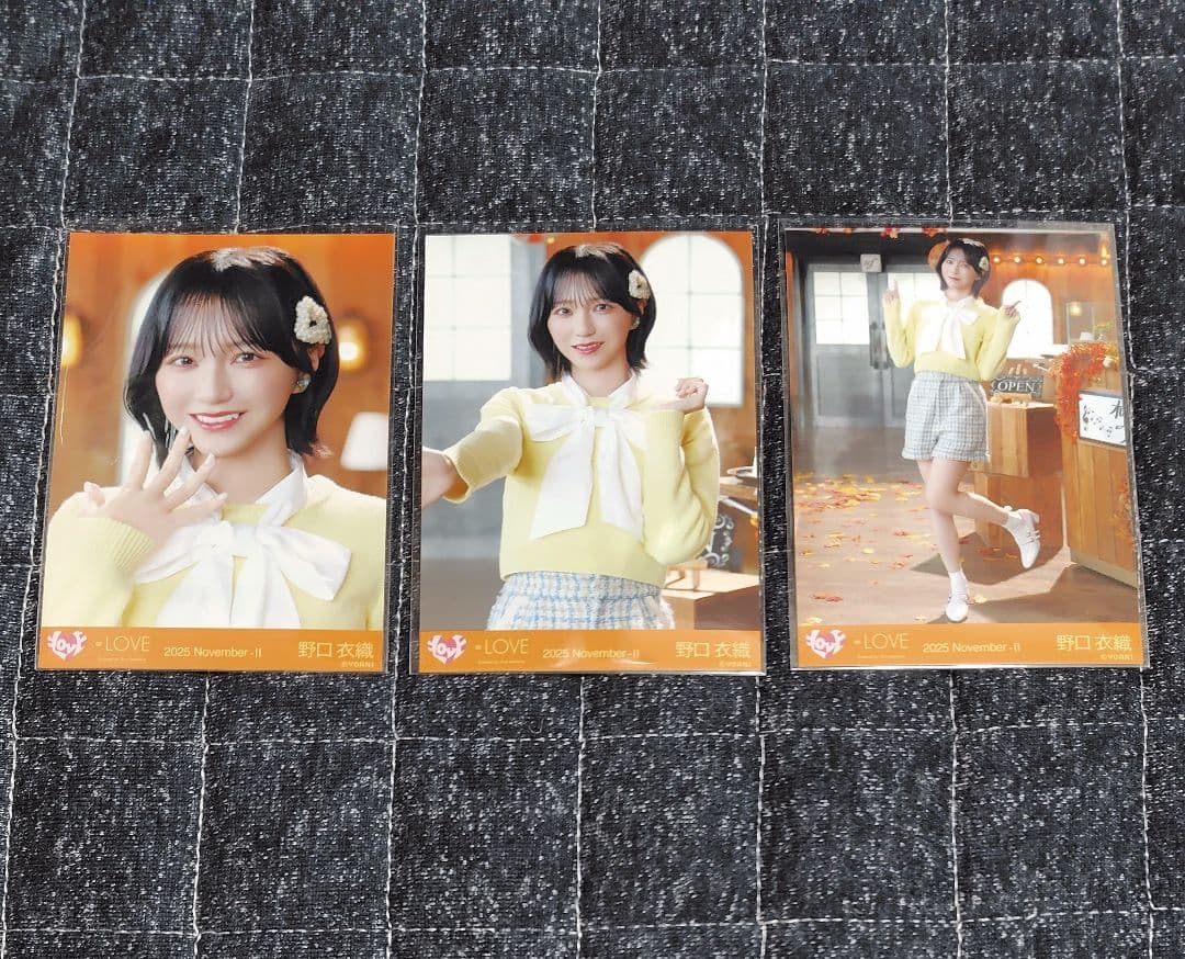 野口衣織 生写真 コンプ =LOVE イコラブ 木漏れ日メゾフォルテ - メルカリ