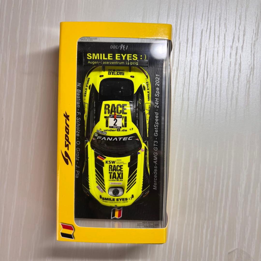 ミニカー 1/43 AMG GT3 No.2 GetSpeed 24H Spa 2021