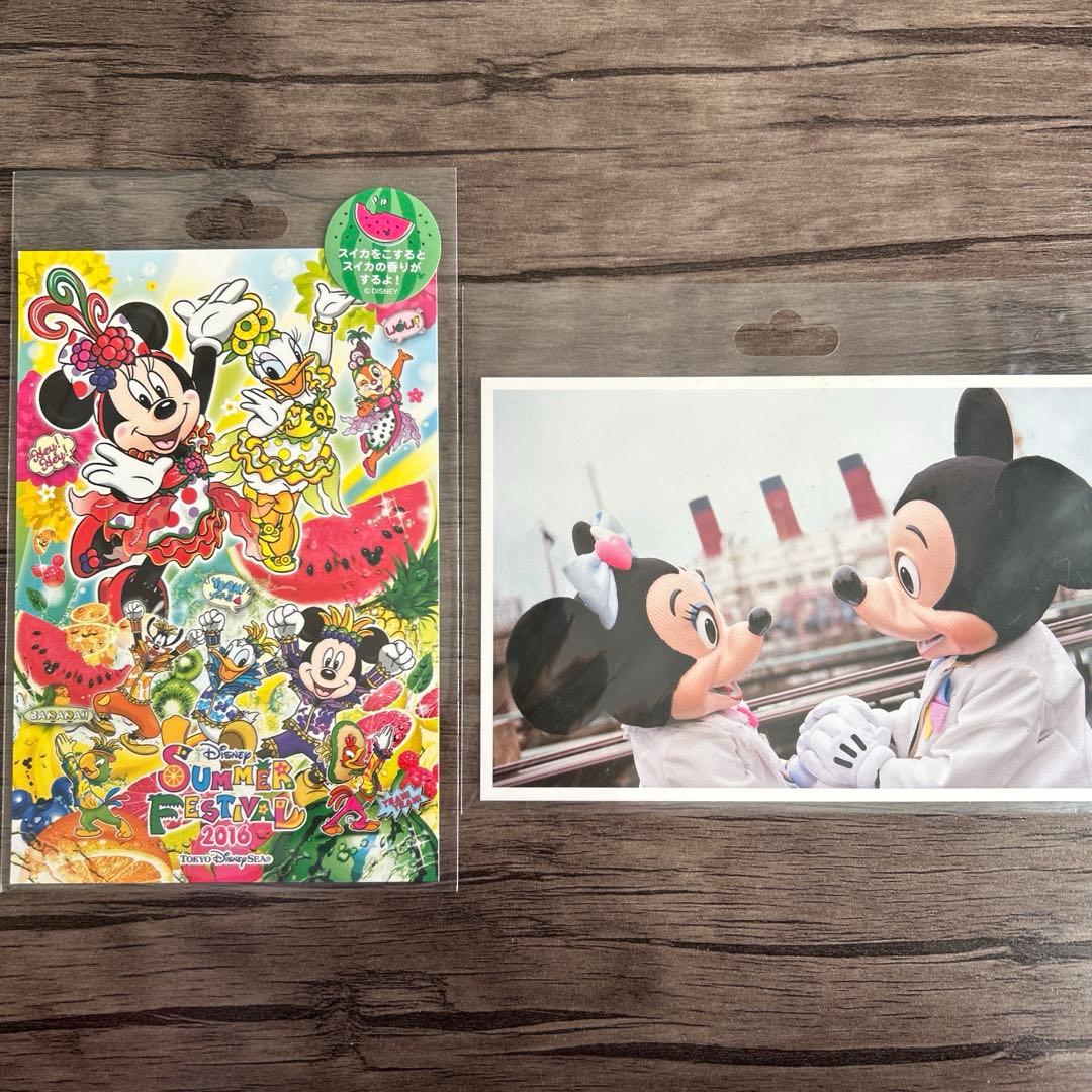 ディズニーシー ポストカード 15周年 サマーフェスティバル2016 まとめ