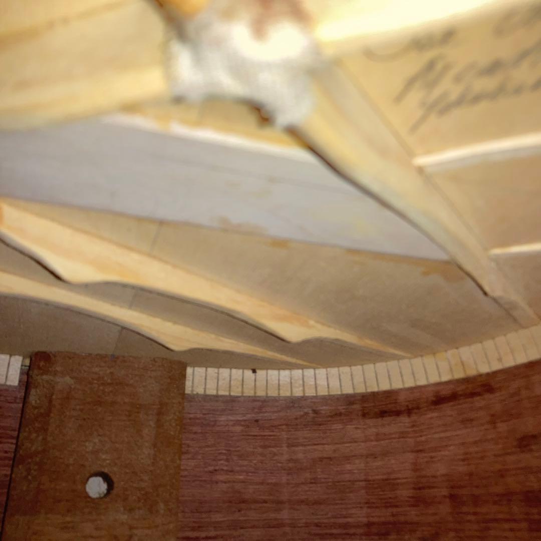 マ*ズ様 ハンドメイドギター ブビンガ バビンガ ジャンク