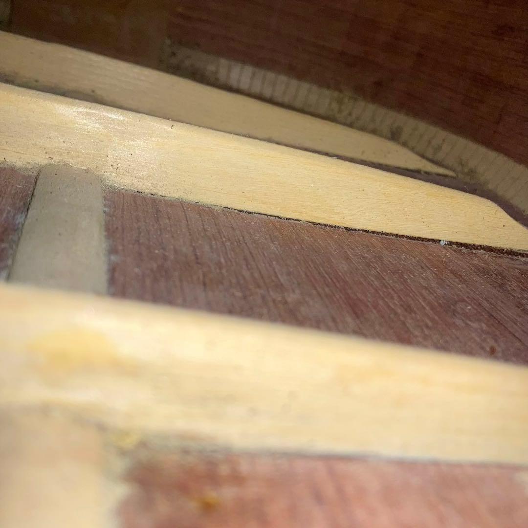 マ*ズ様 ハンドメイドギター ブビンガ バビンガ ジャンク - メルカリ