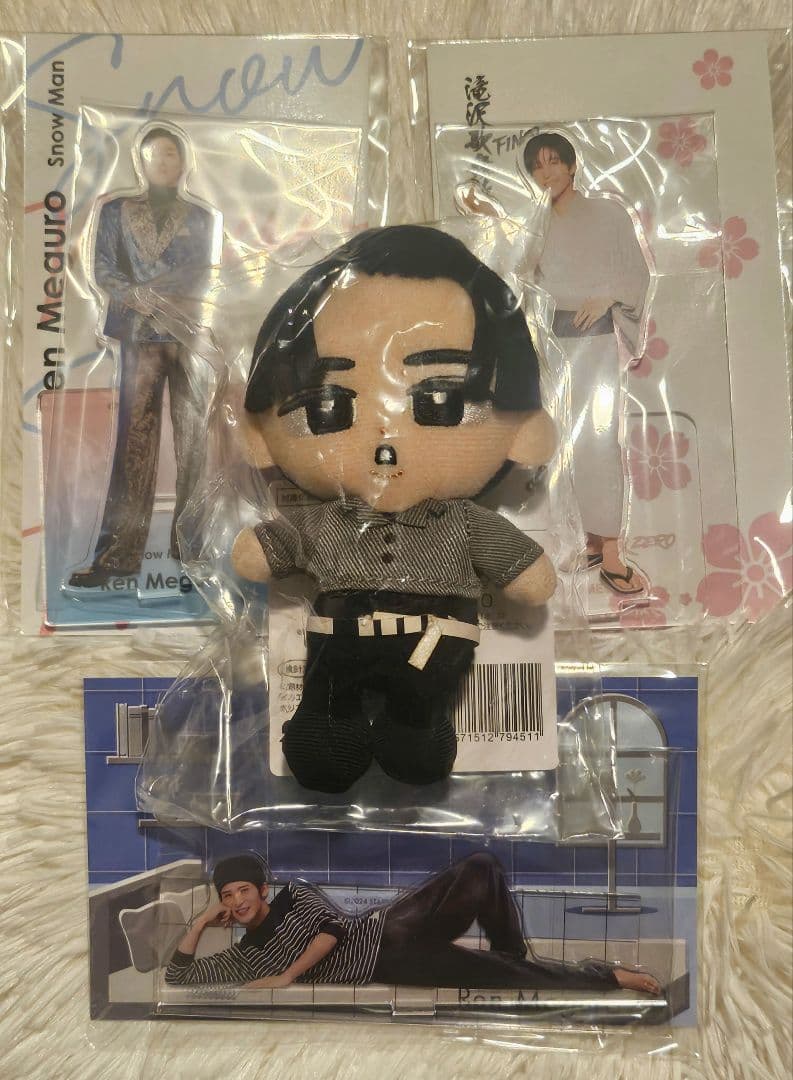 Snow Man目黒蓮アクスタすのチルぬい