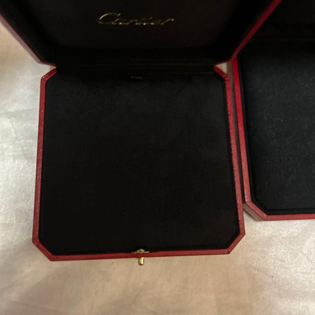 Cartier カルティエネックレスアクセサリー空箱2点セット