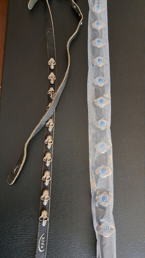 フェルナンデス スカルストラップ（中古）目玉ストラップ（新品未開封