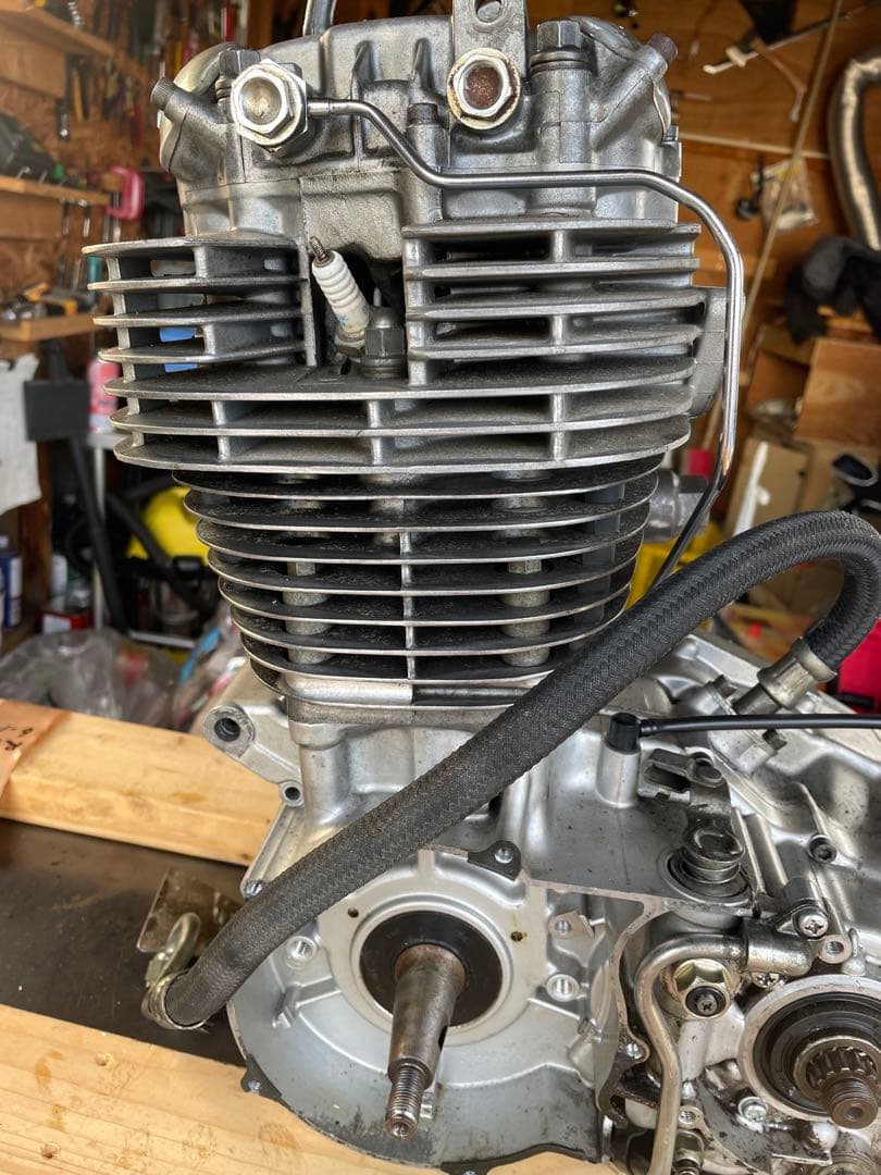 YAMAHA sr400 エンジン