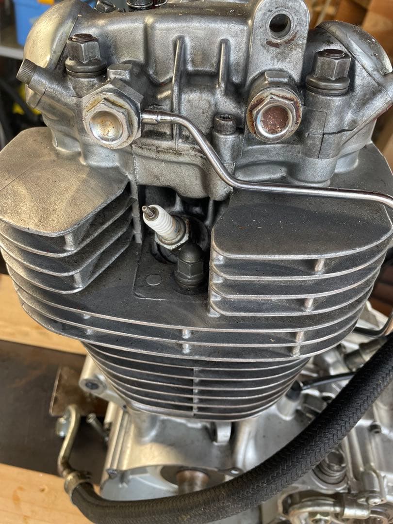 YAMAHA sr400 エンジン