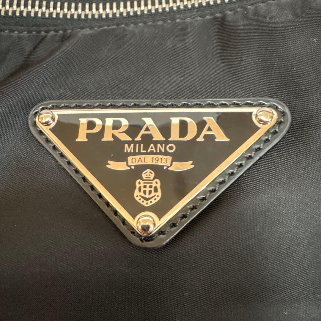 美品 PRADA プラダ ハンドバッグ ブラック 正規品 レディース