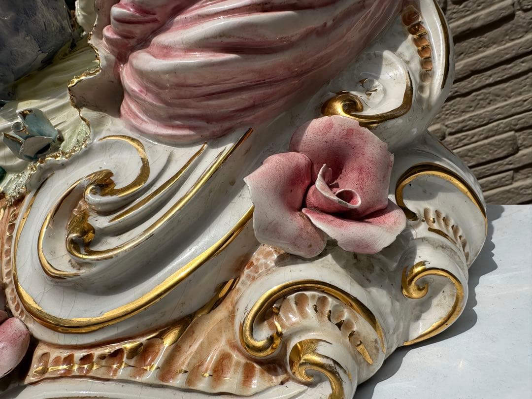 陶磁器人形 置物 フィギュリン 希少貴族 引き取り限定 茨城県古河市