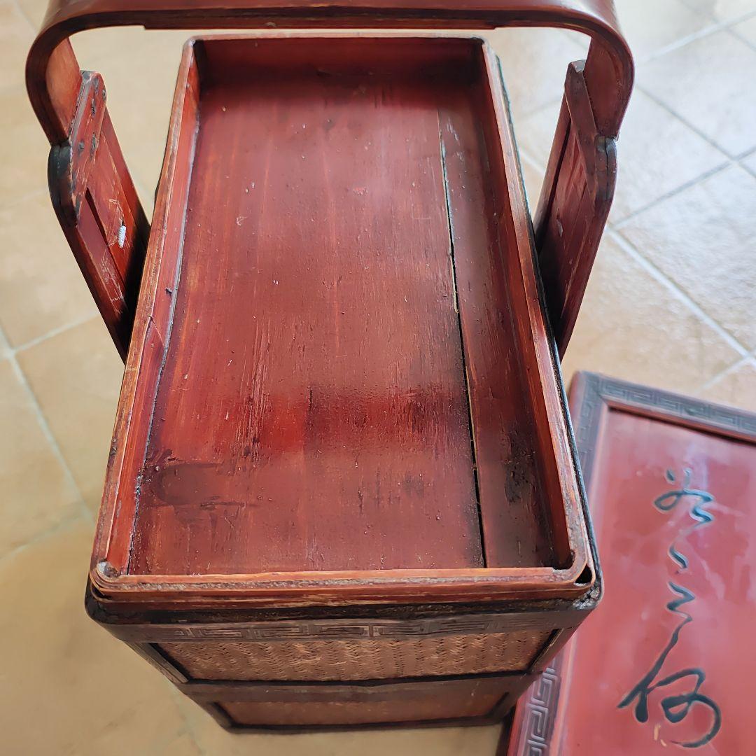 提藍（ていらん） 伝統的な日本の茶箱 - メルカリ