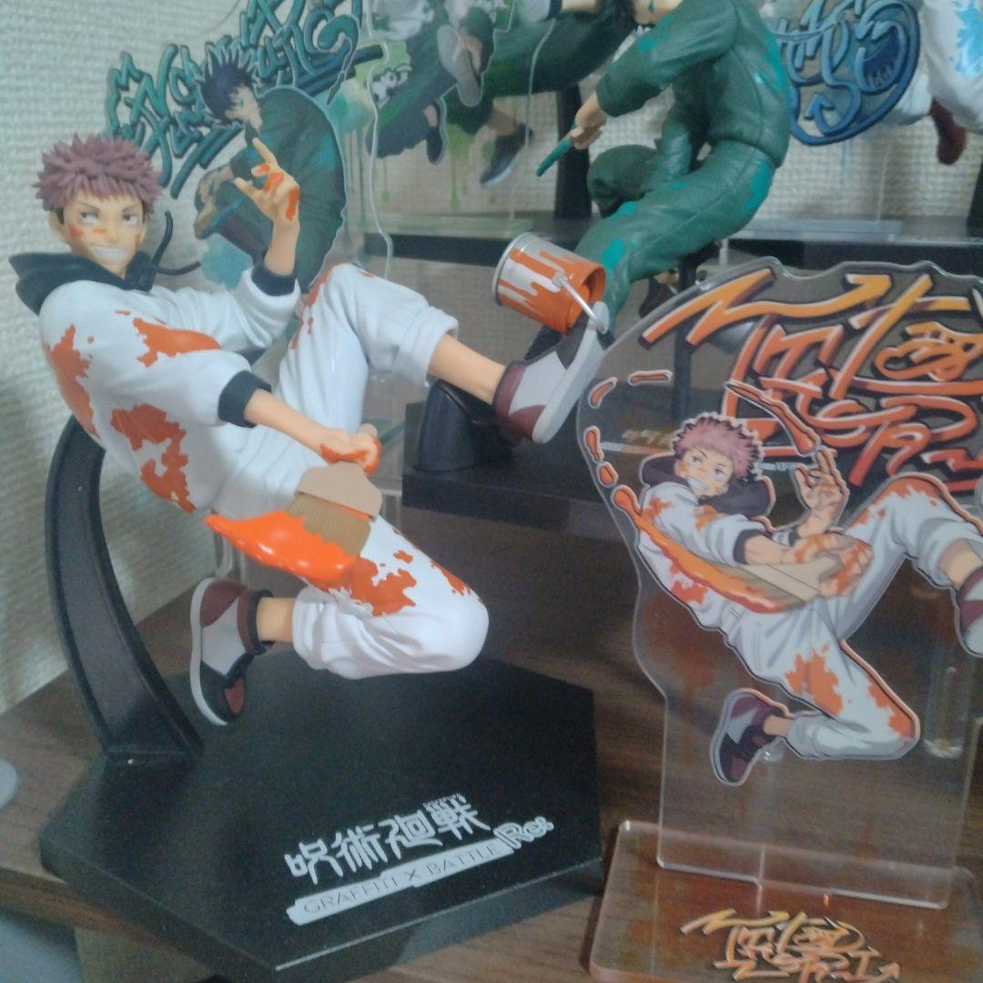 呪術廻戦フィギュアセット アクリルスタンド付き