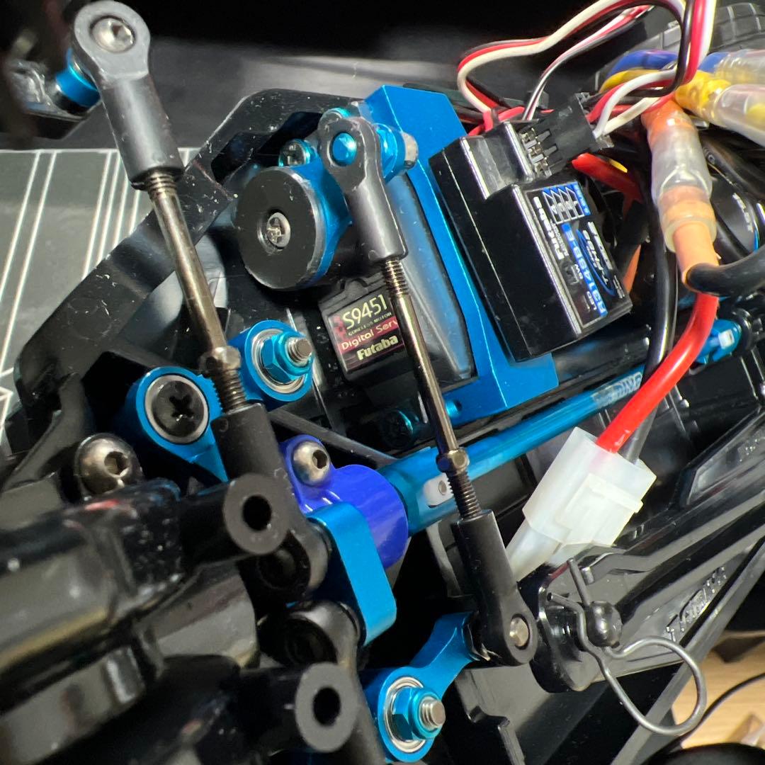 タミヤ tt-02 SRX仕様AUTECH Zボディ付き