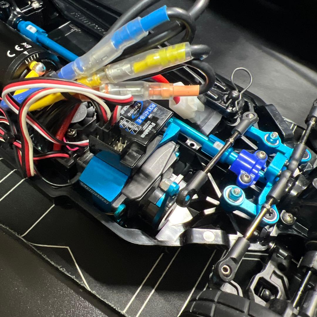 タミヤ tt-02 SRX仕様AUTECH Zボディ付き