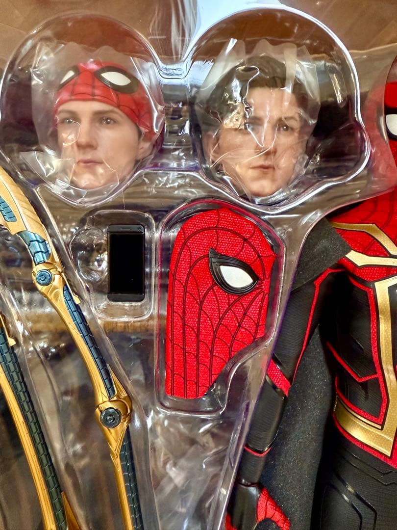 ホットトイズ スパイダーマン インテグレーテッドスーツ版 ボーナス付き