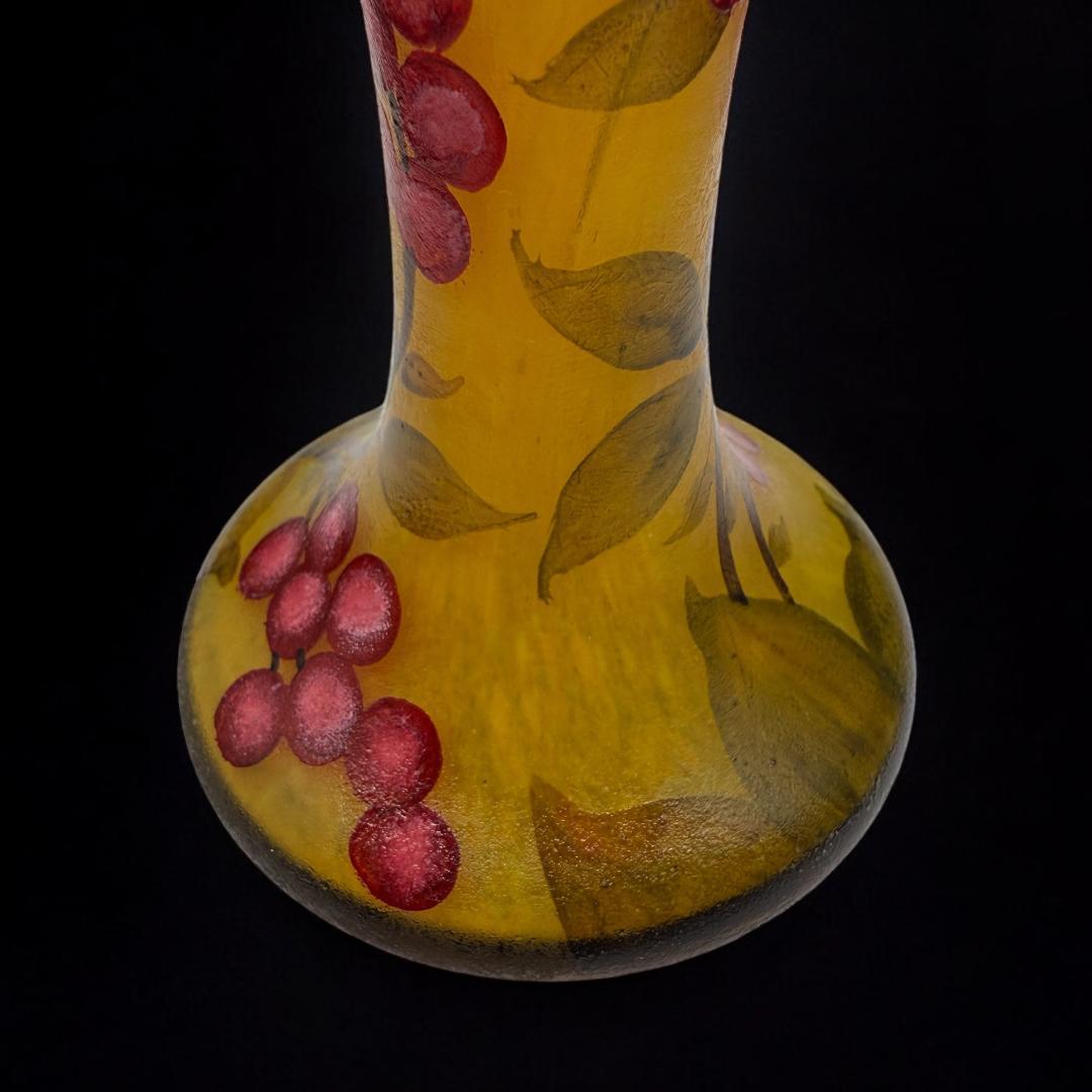 ドームナンシー花瓶アンティーク