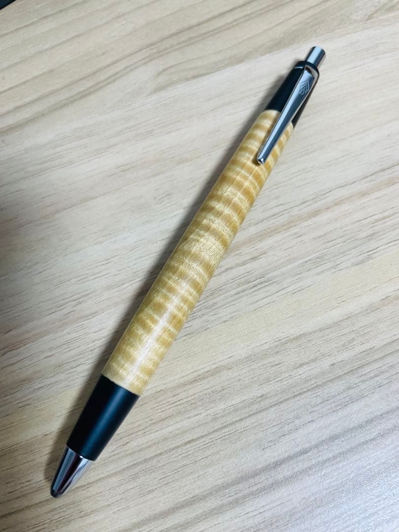 こうた】野原工芸 神代欅(けやき) 旧型 シャープペンシル ゴールド金具
