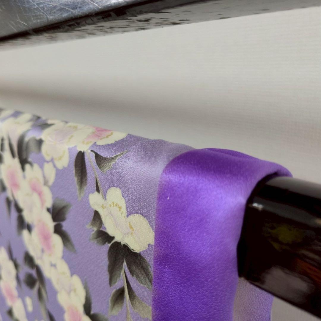 振袖 羽ばたく鳥 華やか 素敵なデザイン 着物 正絹 T-8355 振袖