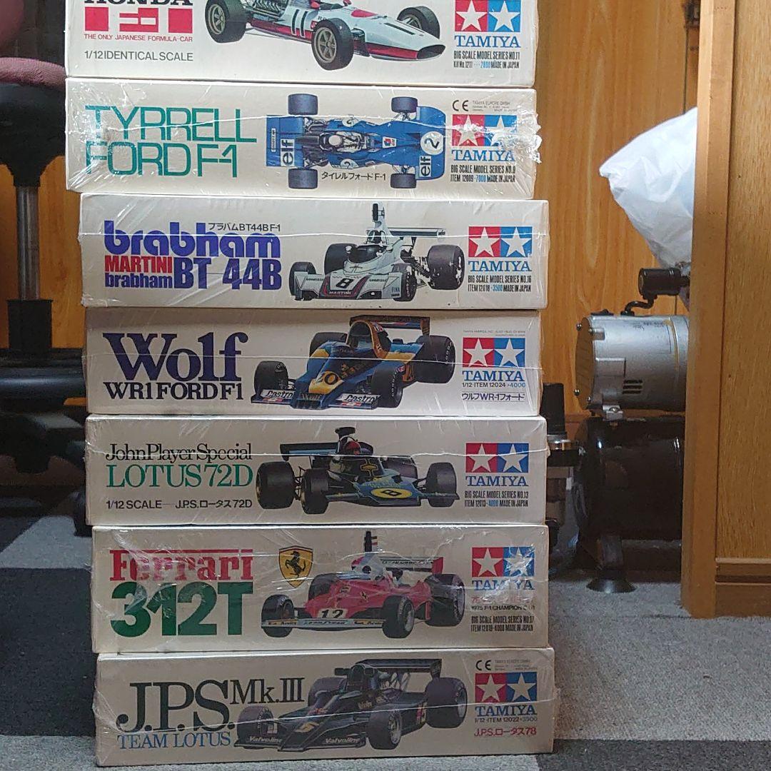 タミヤ 1/12 F1 プラモデル 7点セット