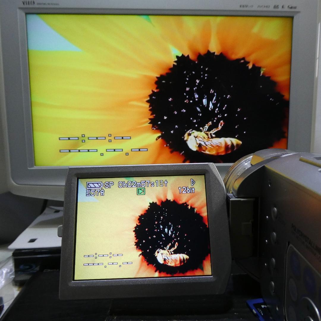 動作良好 パナソニックNV-GS400 MiniDVビデオ　デジタルダビングに