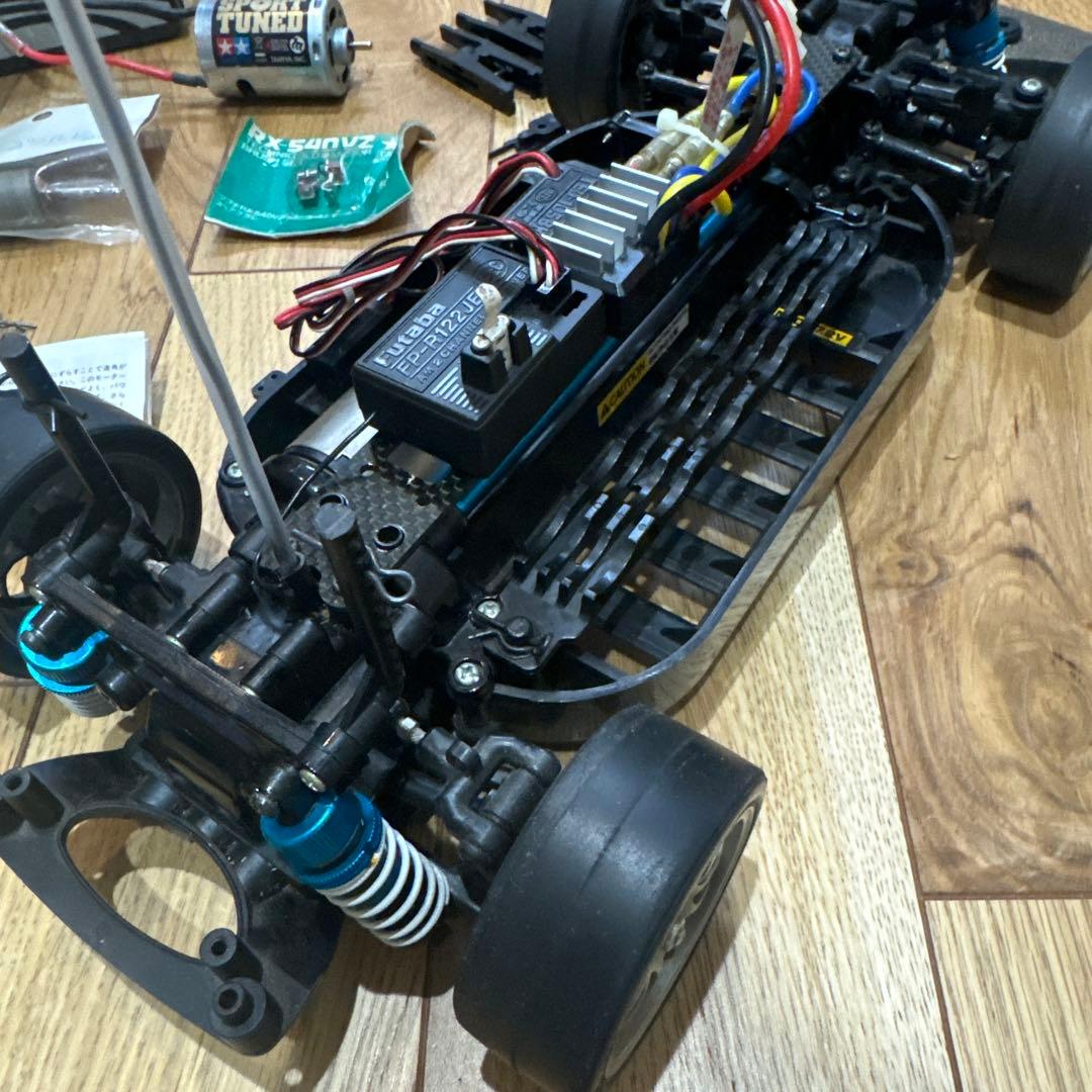 完動品　TT-01 BMW Z4 プロポセット　テクニゴールド モーターおまけ付