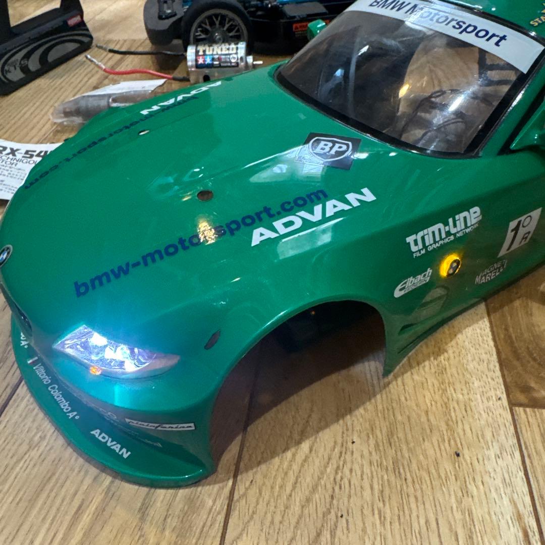 完動品　TT-01 BMW Z4 プロポセット　テクニゴールド モーターおまけ付