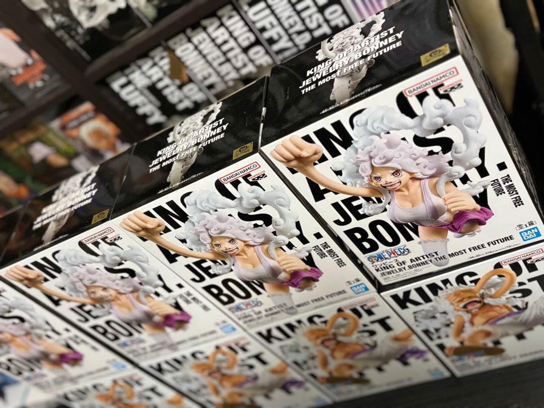 KING OF ARTIST ボニー 4体 ルフィ4体　計8体セット　新品未開封