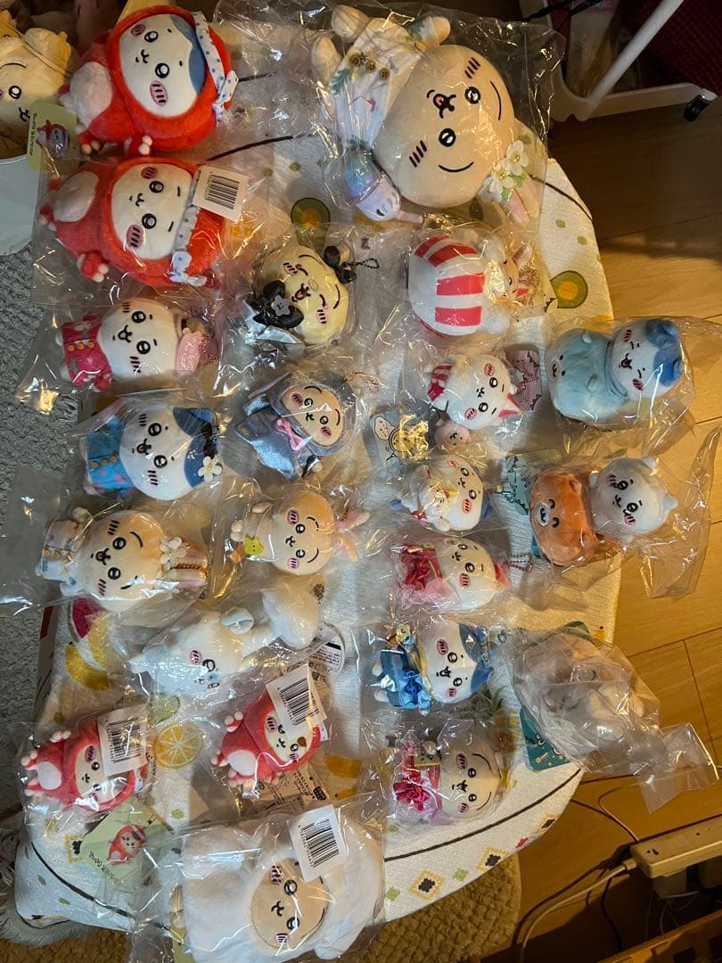 ちいかわ　マスコット　ぬいぐるみ　顔厳選　まとめ売り ちいかわマスコットぬいぐるみ顔厳選まとめ売り