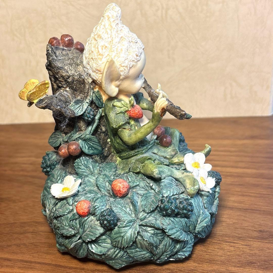 最終値下げ】【希少】与勇輝 妖精の陶器フィギュア 人形 ニングル