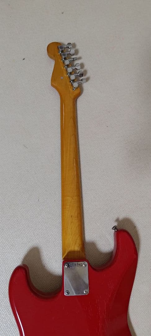 squire fujigen】レッド Stratocaster 85年 - メルカリ
