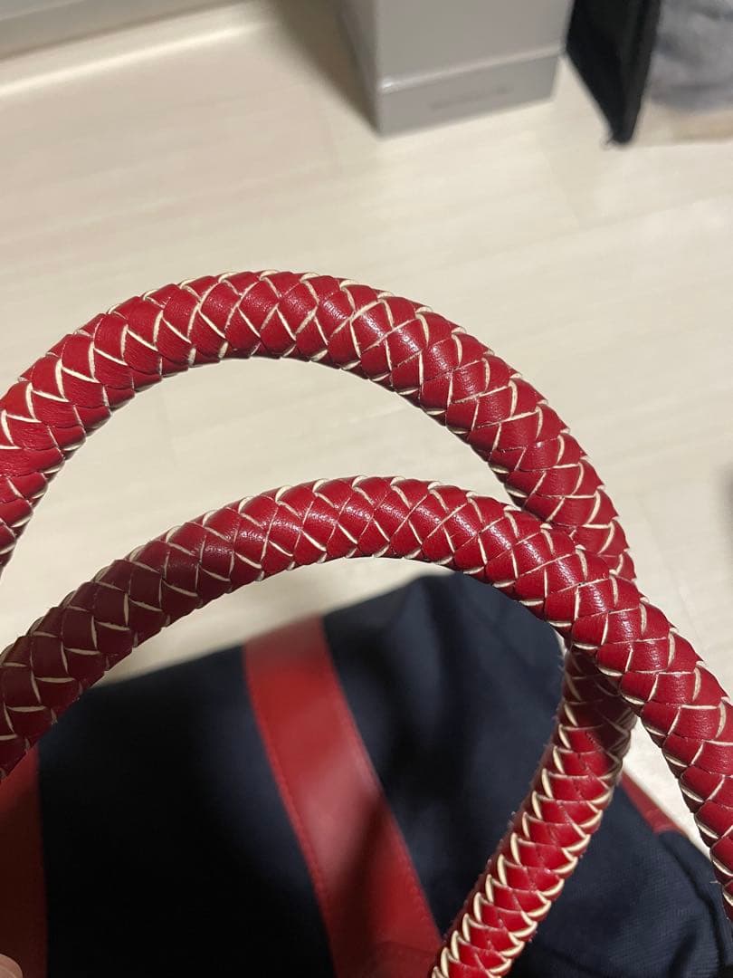 希少Vivienne Westwood ビジネスバッグ ネイビー/レッド