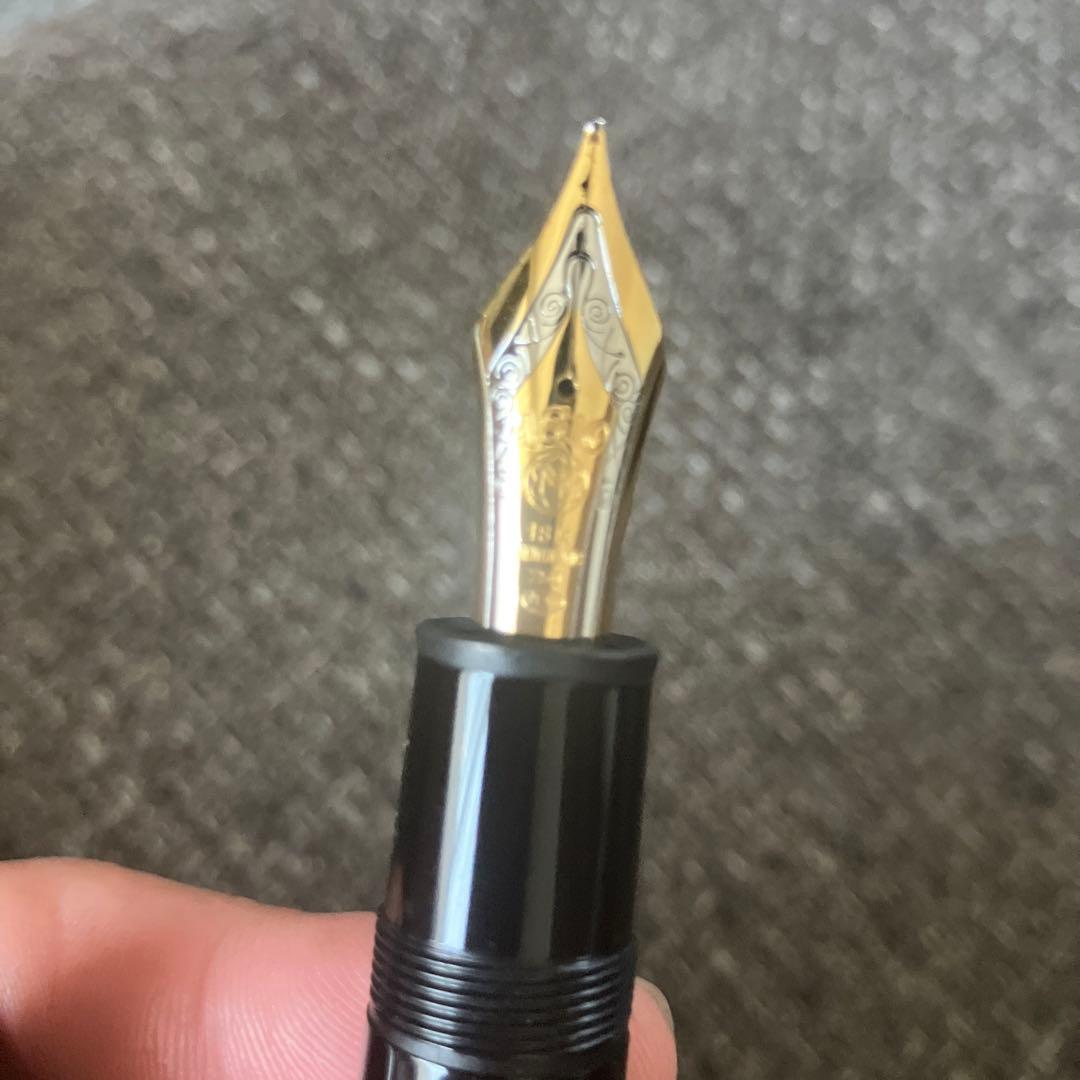 モンブラン万年筆マイスターシュテユックNo121☆※分解洗浄整備済※PF18K