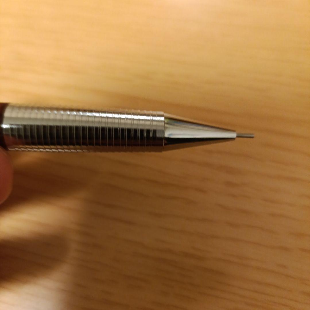 クラフトA　シャーペン　花梨瘤紅白