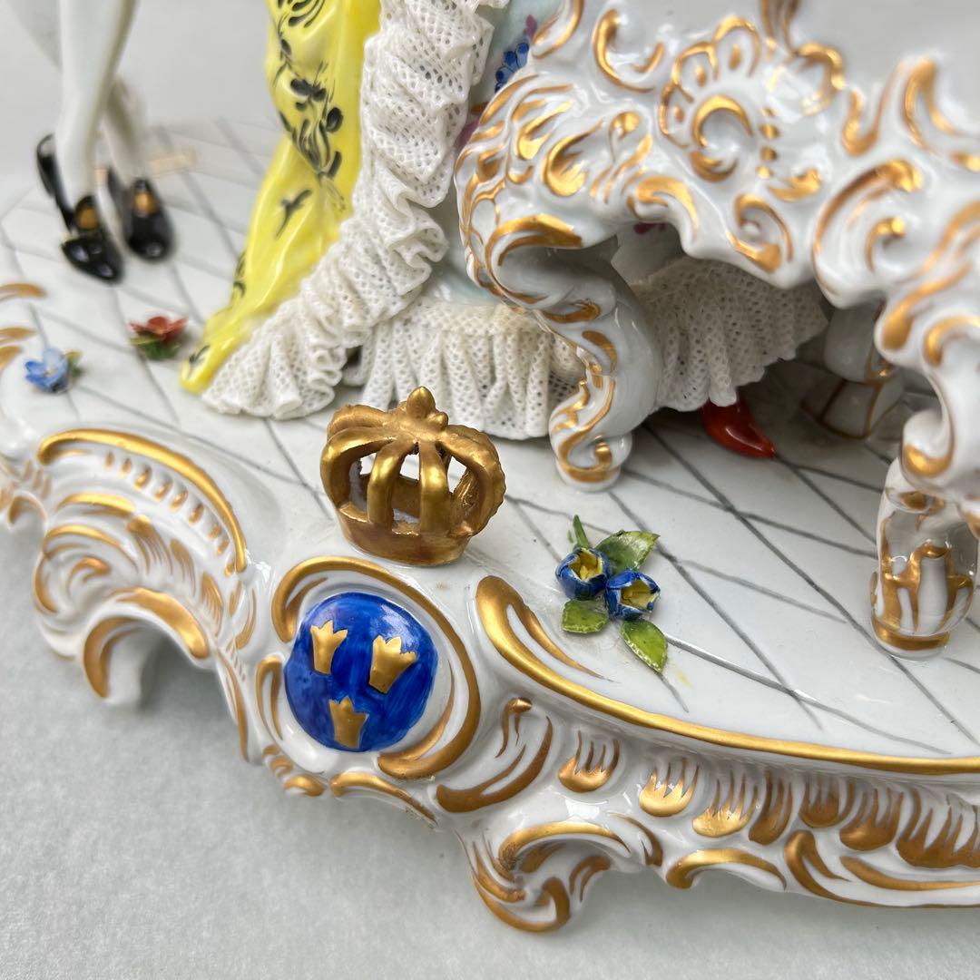 ロココ調 陶磁器 音楽家 フィギュアの通販はau PAY マーケット - 輸入