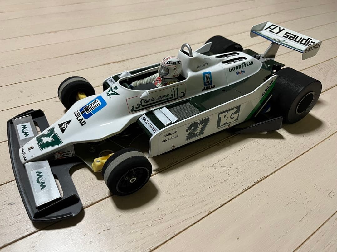 タミヤラジコンカー 1/10 ウイリアムズFW-07(当時物)