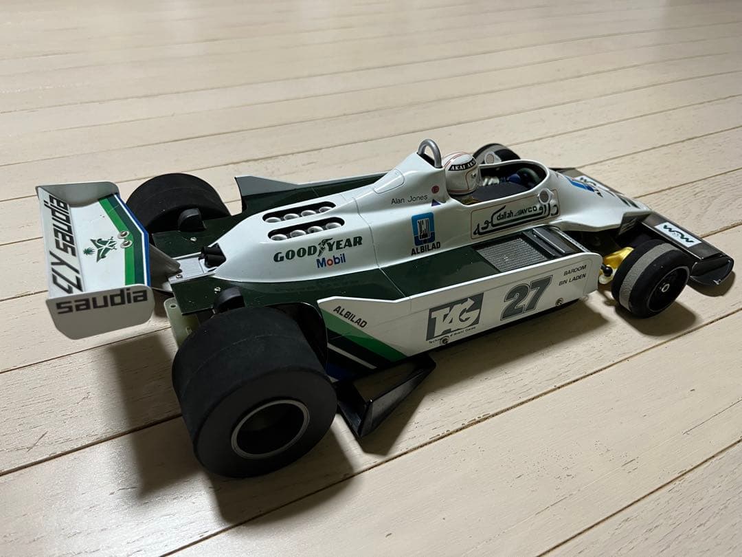 タミヤラジコンカー 1/10 ウイリアムズFW-07(当時物)