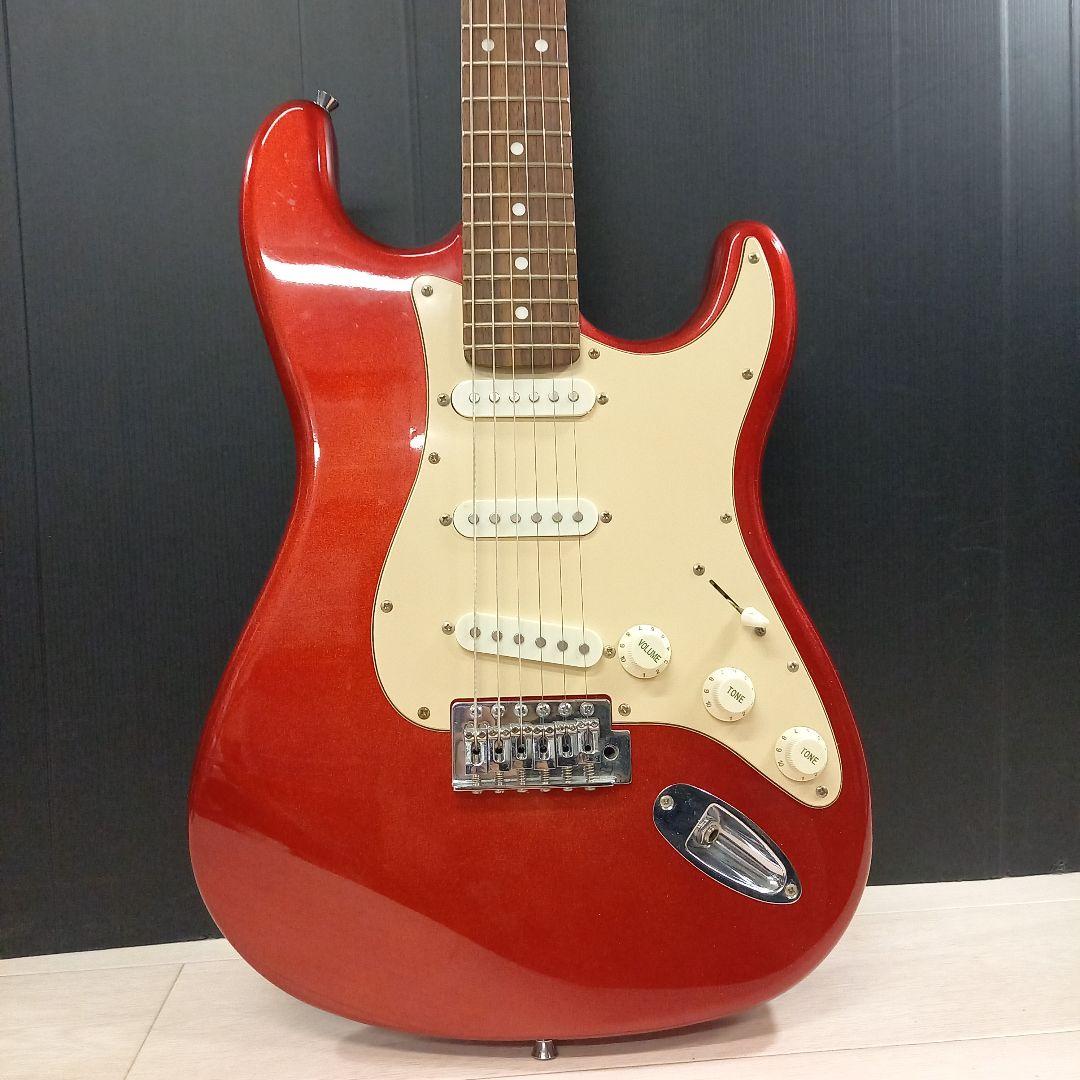 美品◎SELDER ストラトキャスター キャンディアップルレッド セット1 SELDER ストラトキャスタータイプ キャンディアップルレッド 整備完了