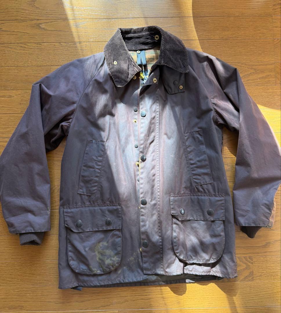 ヴィンテージ Barbour バブアー BEDALE 英国製 C36 91cm