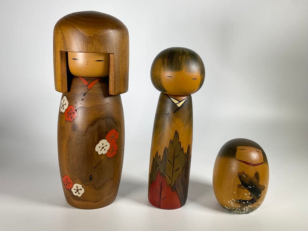 創作こけし 山中三平 三作 卯三郎 はじめ 晃常他 10体 内閣総理大臣