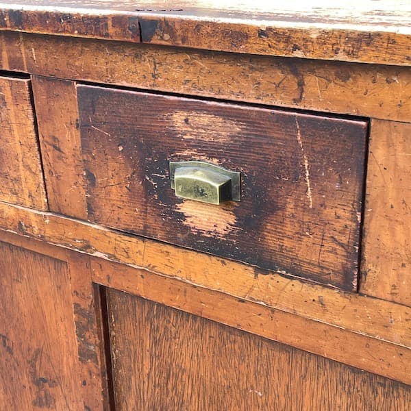 昭和レトロ 対面カウンター 両面サイドボード キャビネット ジャパン