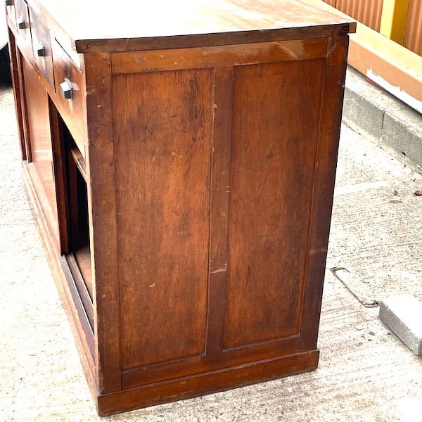 昭和レトロ 対面カウンター 両面サイドボード キャビネット ジャパン