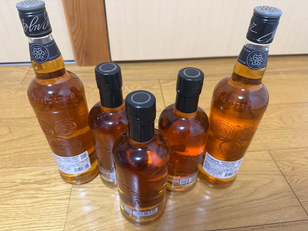 Dewar´s Jジャパニーズスムース 和 2本 ニッカフロンティア 3本