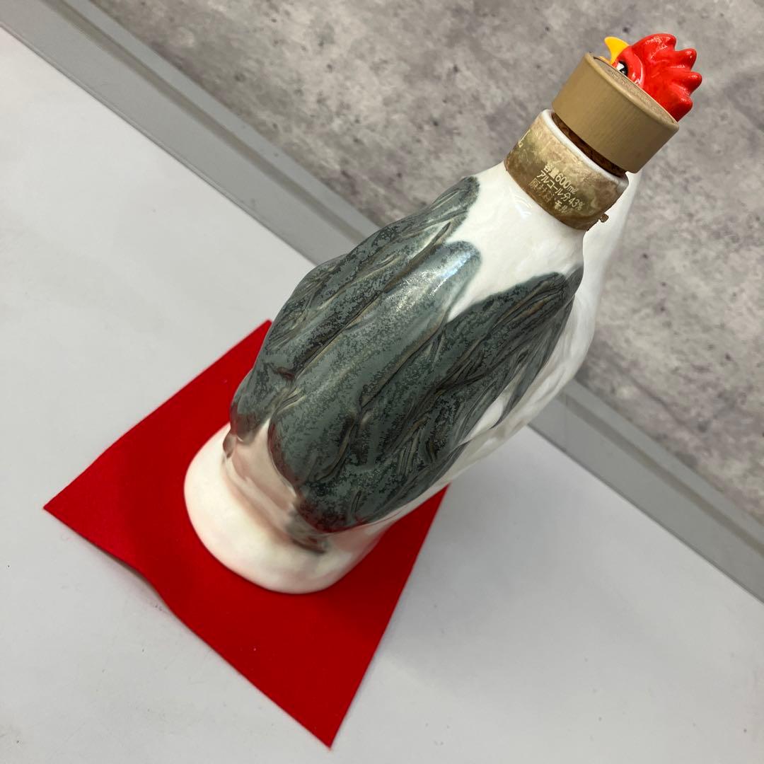 サントリー ウイスキー ロイヤル 2005年 干支ボトル 空瓶 酉年 鳥 鶏