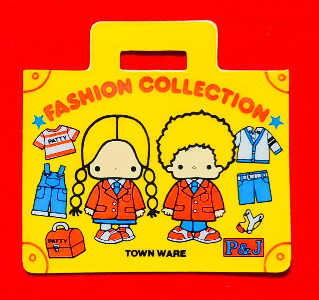 1976年製パティ&ジミー昭和レトロパスケース定期入れ文房具サンリオ