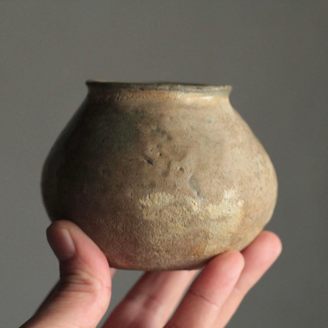 高麗青磁 塩笥 茶碗 古美術 古道具 アンティーク 小壺