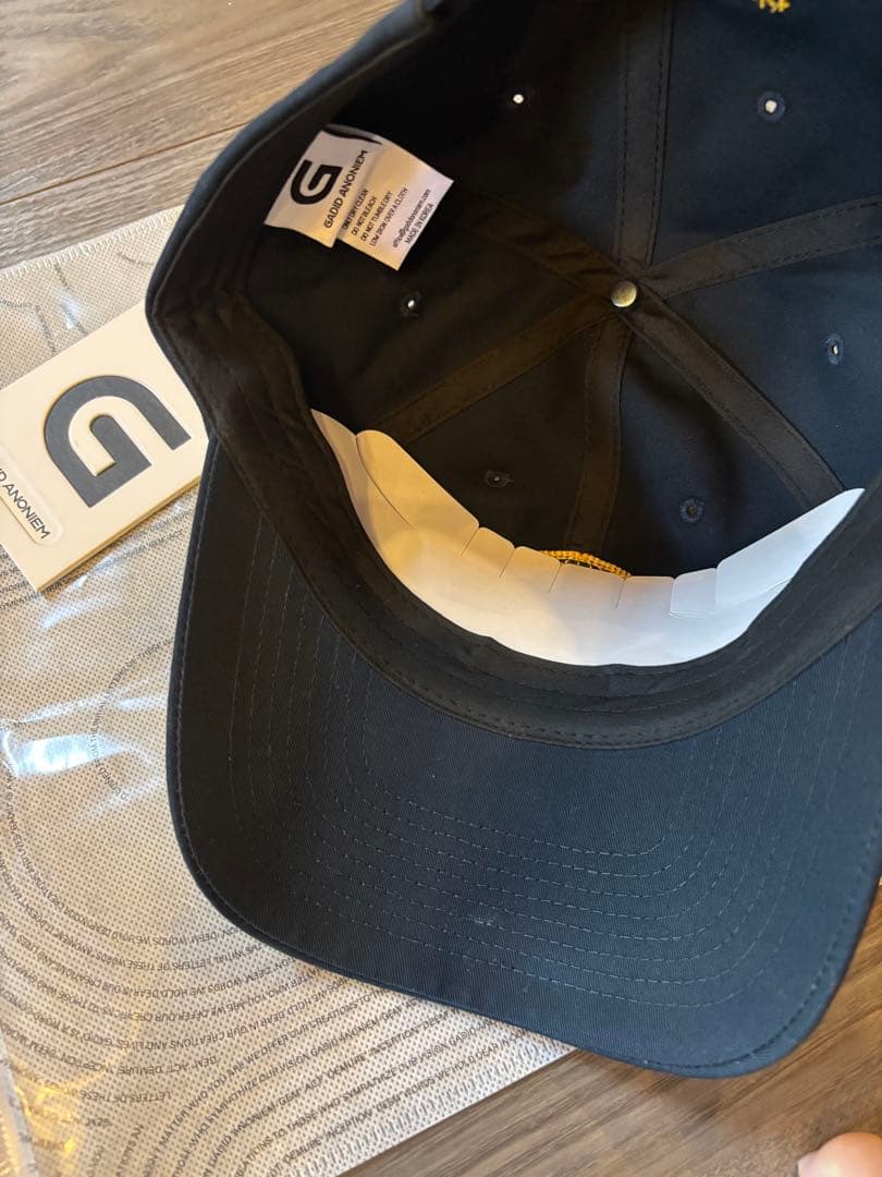 GADIDANONIEM JOULE / NAVY キャップ